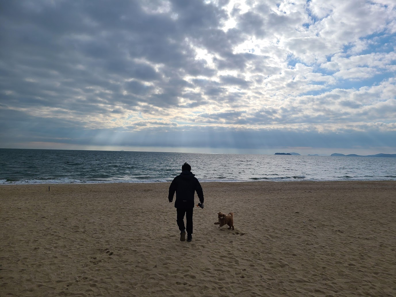 원산도 해수욕장